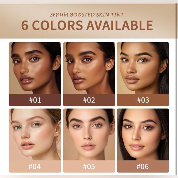 Beauty Balm Serum Boosted Skin Tint – Hydrating Tinted Moisturizer opened box - Picture 5 of 15